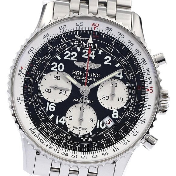 BREITLING Navitimer01 AB0120 Chronograph black Dial Automatic Men's Watch_900151 - Picture 4 of 7
